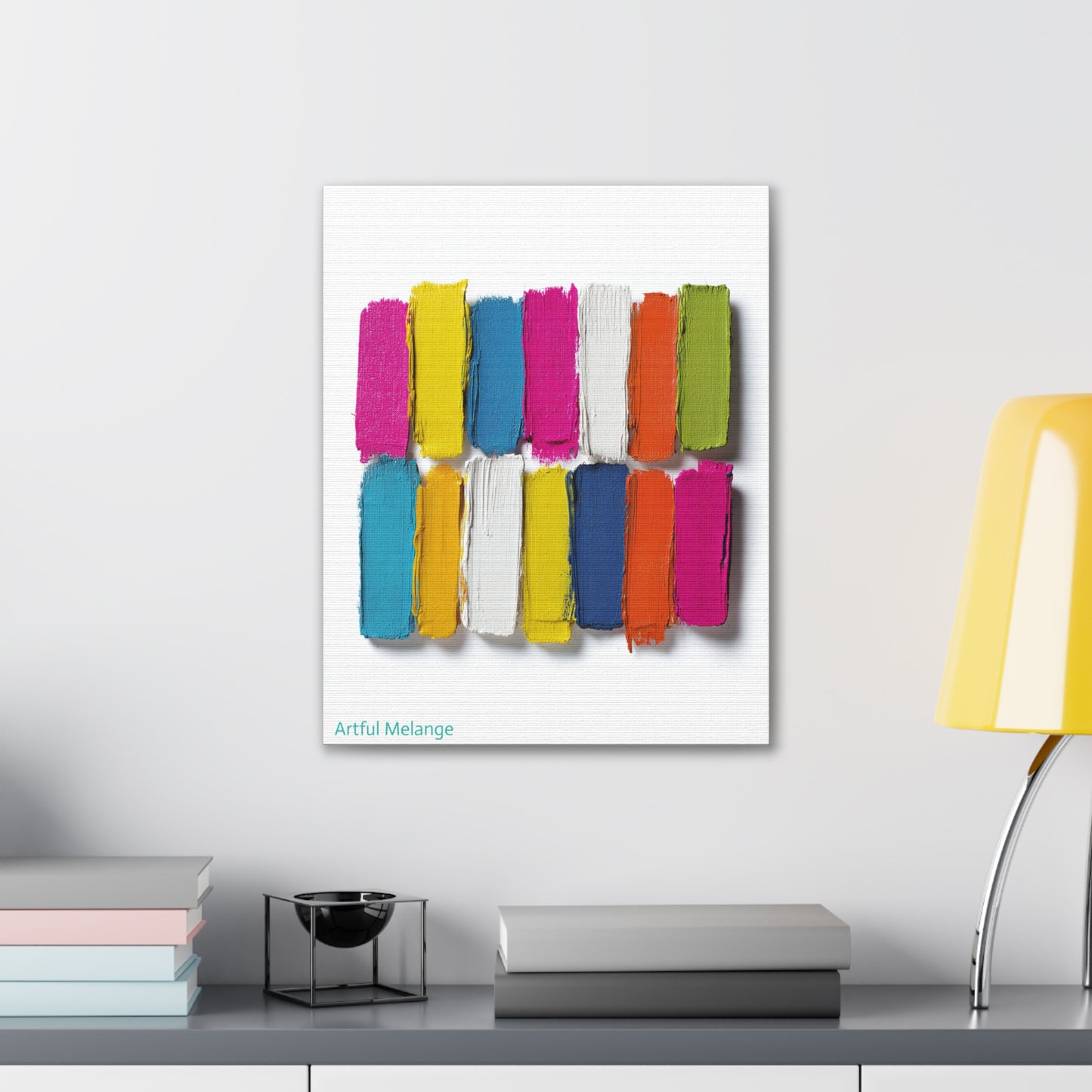 Acrylic Abstract Canvas Print - Richly Textured Artistry