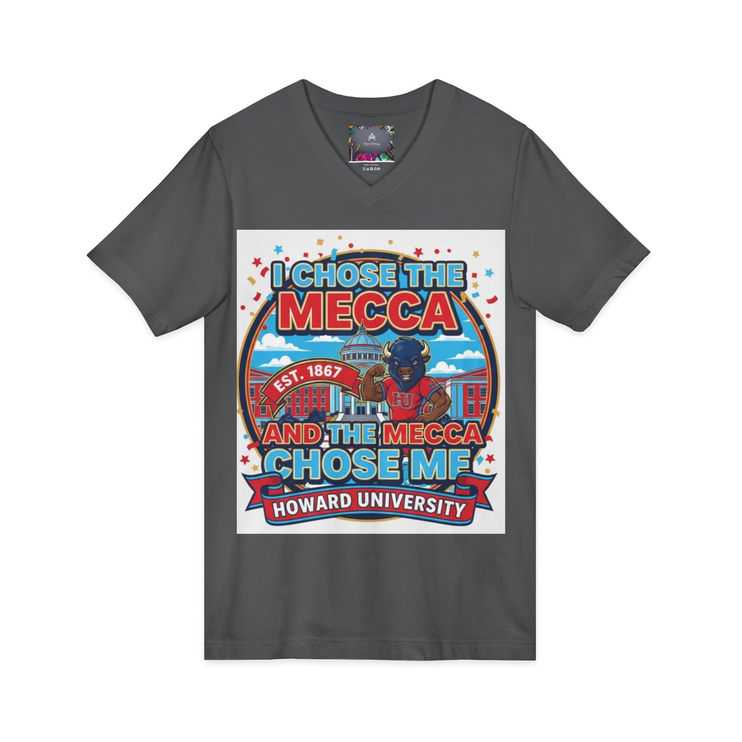 I Chose the Mecca and the Mecca Chose Me Unisex T-Shirt/A bold Howard-inspired statement tee for those who proudly embrace the Mecca.