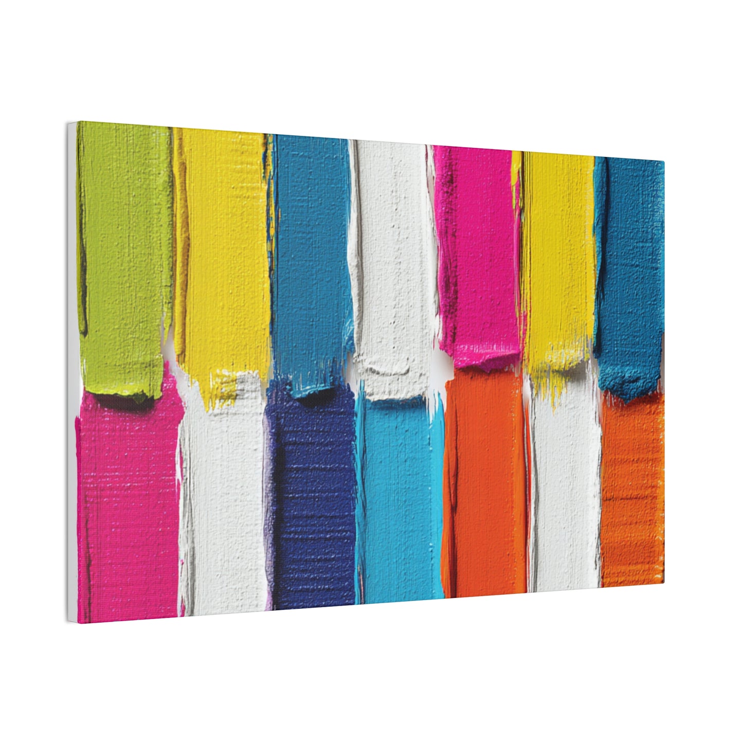 Acrylic Abstract Canvas Print - Richly Textured Artistry