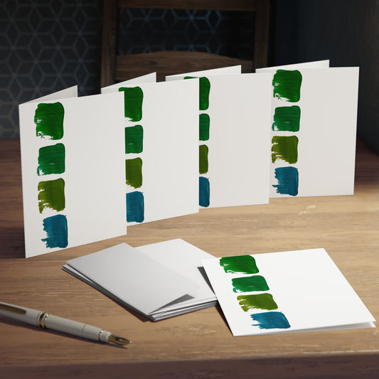 Elegance in Ink:  Abstract Art Note Card Set(5-Pack)