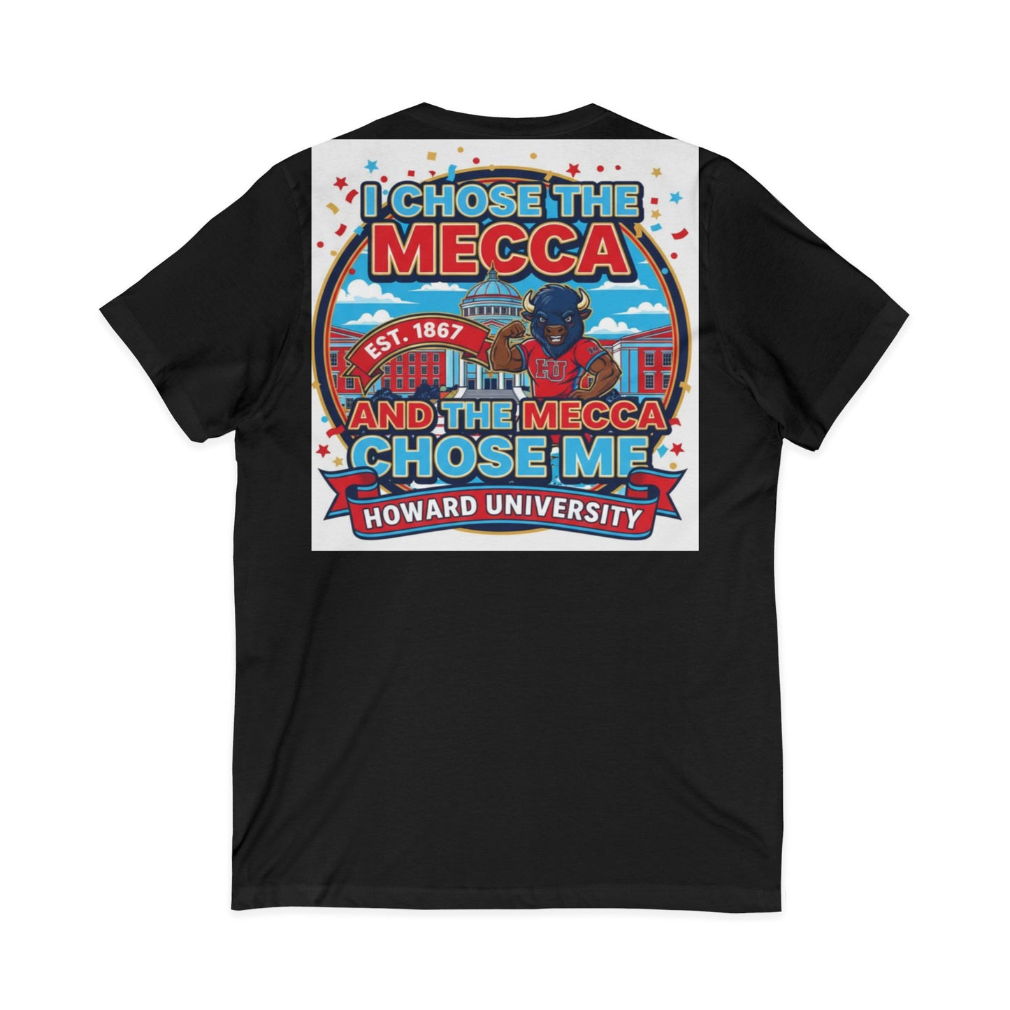 I Chose the Mecca and the Mecca Chose Me Unisex T-Shirt/A bold Howard-inspired statement tee for those who proudly embrace the Mecca.