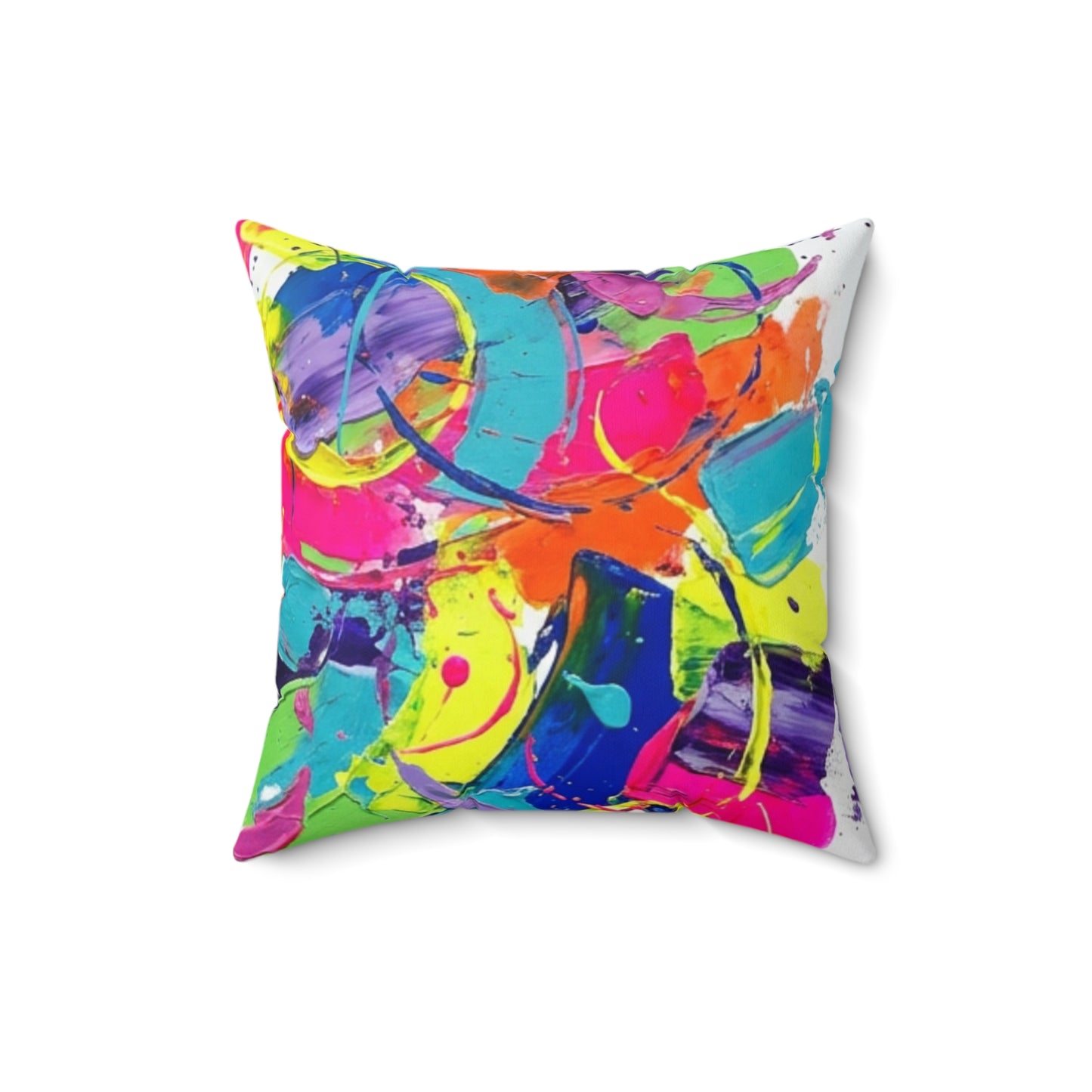 Artistic Abstractions: Abstract Acrylic Art Pillows Collection