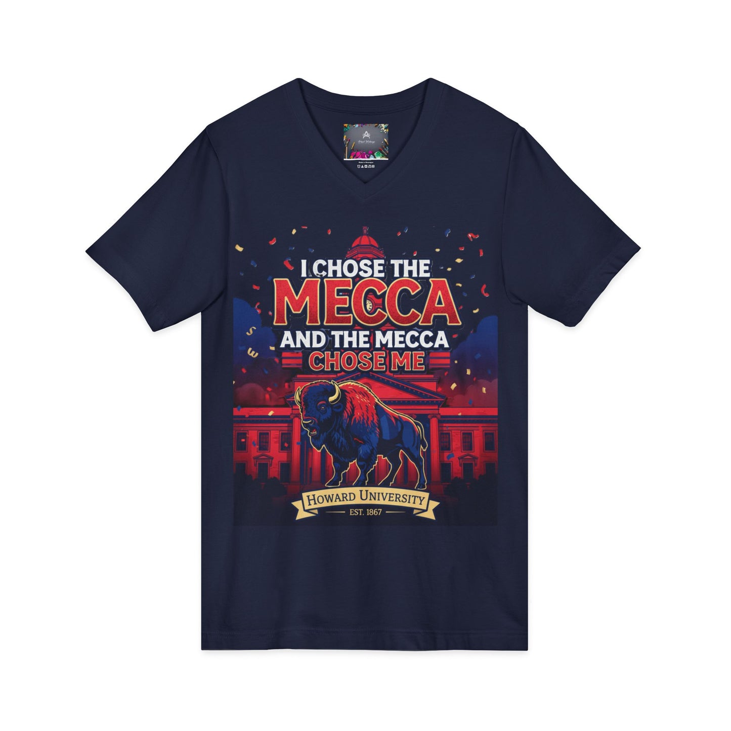 I Chose the Mecca and the Mecca Chose Me Unisex T-Shirt 5/A bold Howard-inspired statement tee for those who proudly embrace the Mecca.