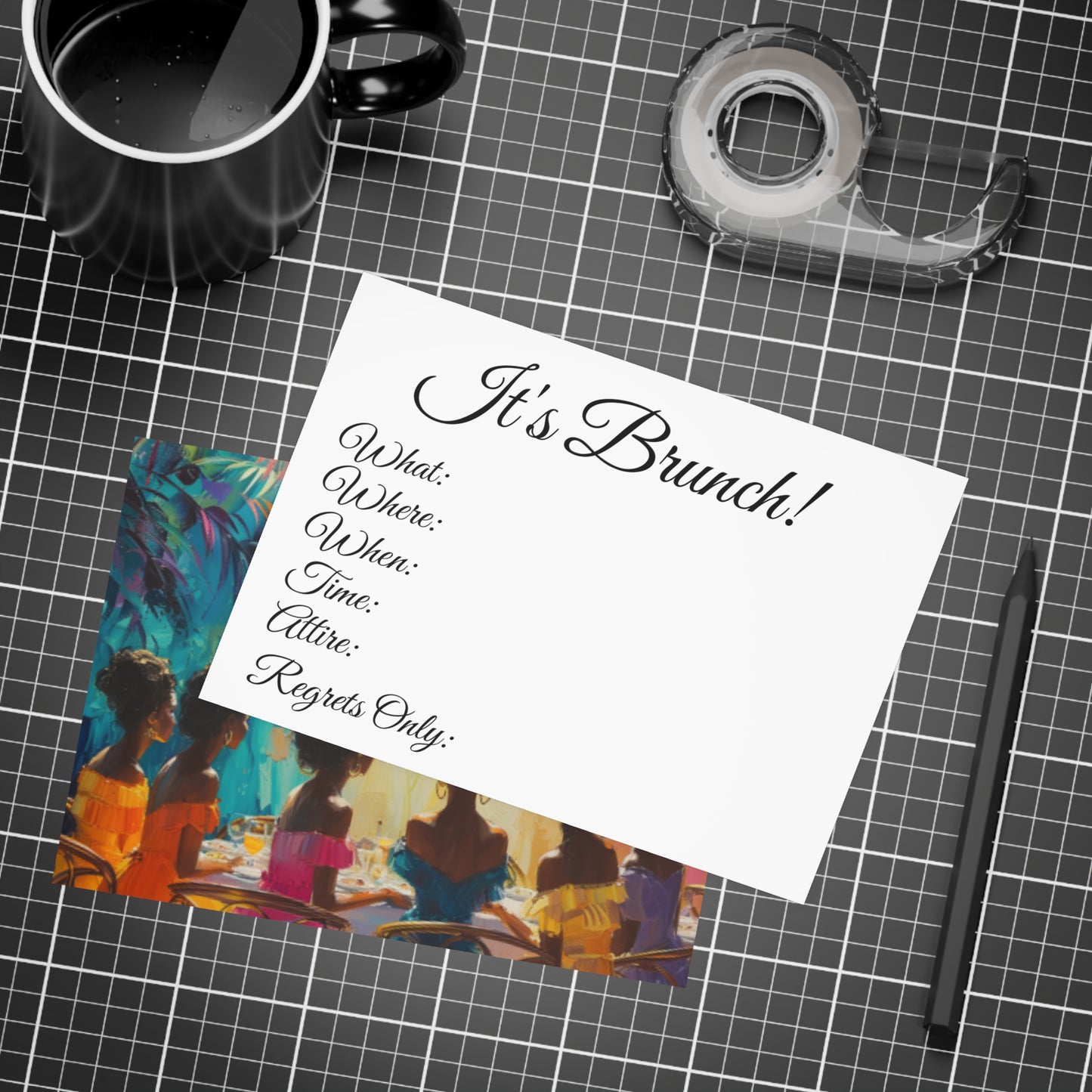 Brunch and Bliss  Invitation Bundles (envelopes included)