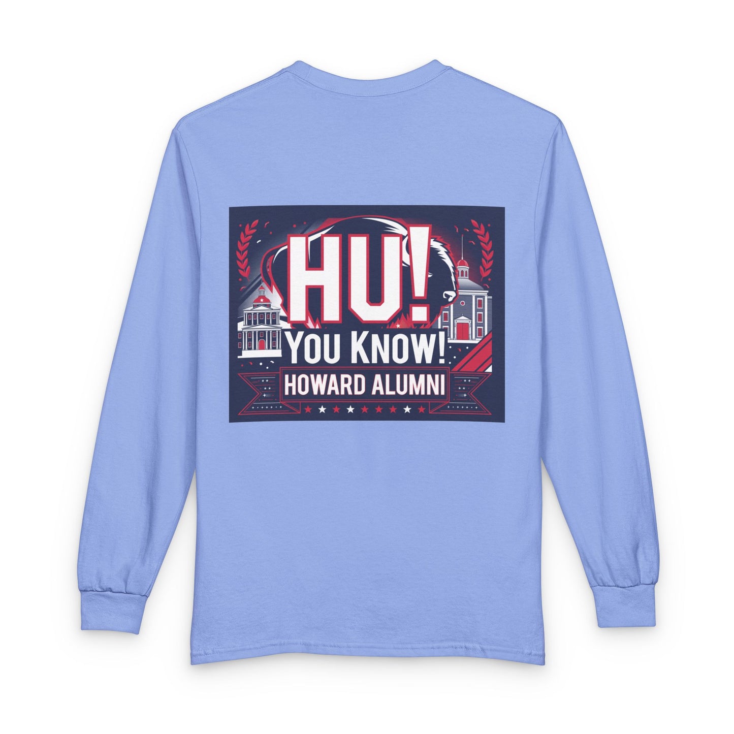 Howard University Heritage Reserve/Unisex Long Sleeve T-Shirt 3