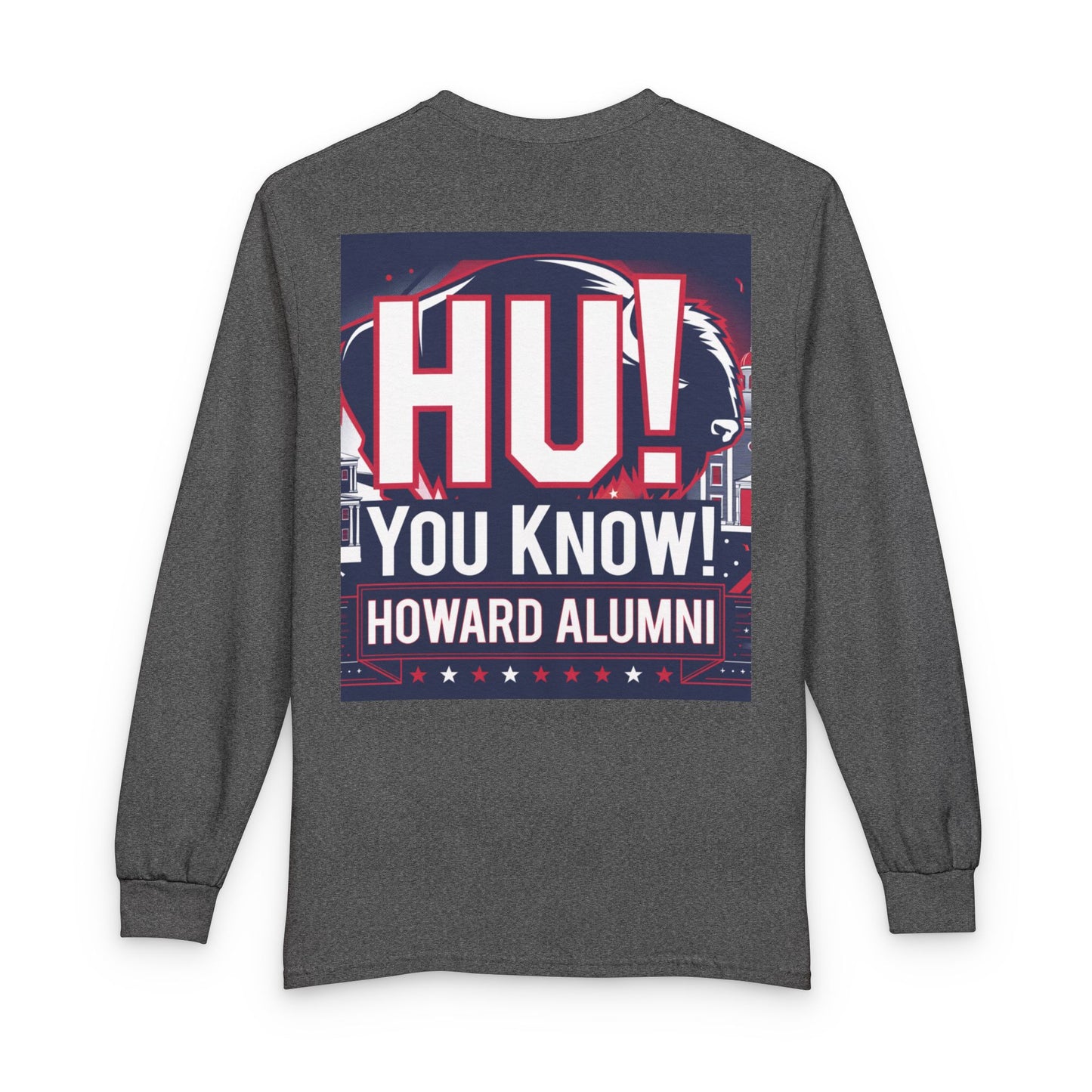 Howard University Heritage Reserve/Unisex Long Sleeve T-Shirt 2