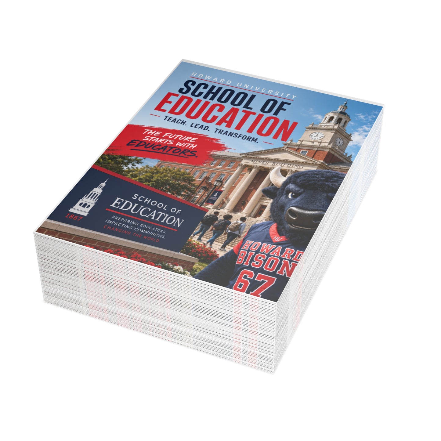 Howard University School of Education Postcard Set 1 (envelopes included)