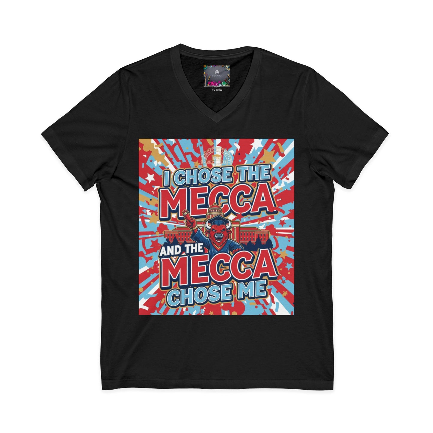 I Chose the Mecca and the Mecca Chose Me Unisex T-Shirt 4/A bold Howard-inspired statement tee for those who proudly embrace the Mecca.