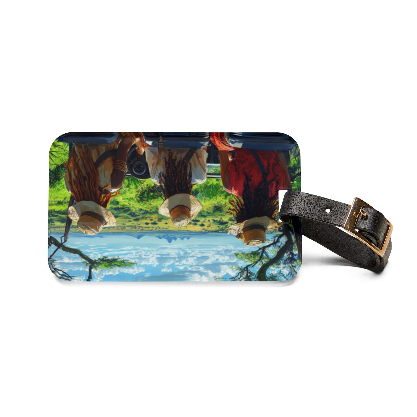Art Voyage Sisters That Travel Luggage Tag Collection