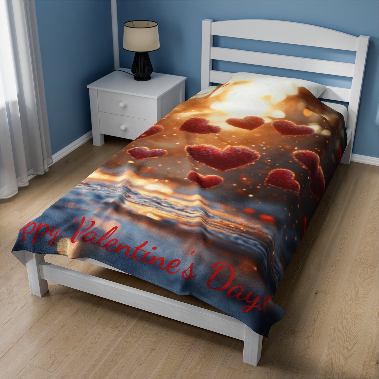 Velveteen Plush Valentine's Day Blanket 11