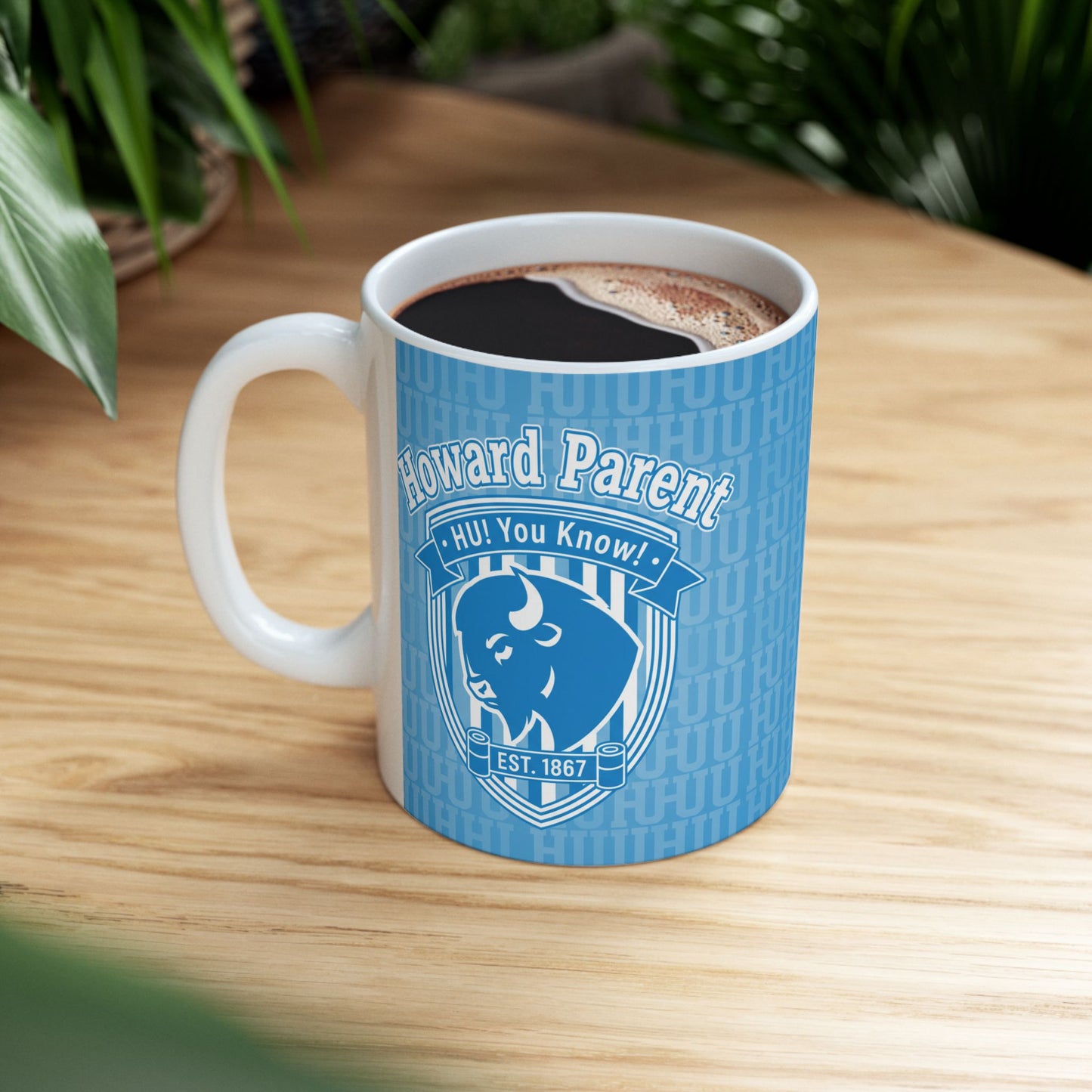 HU Parent Mug Collection  Proud, Connected, Bison Strong /Ceramic Mug, (11oz, 15oz) 4