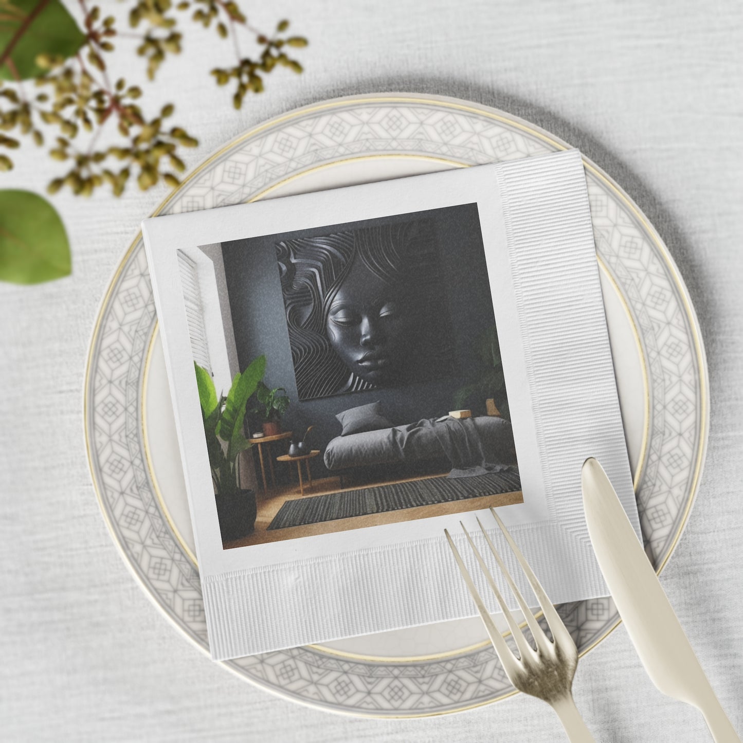 Exquisite African Culture-Inspired Napkin Set