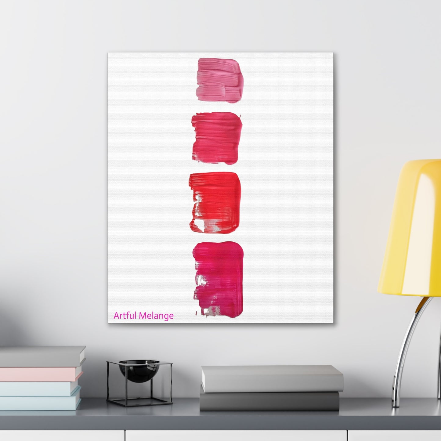 Acrylic Abstract Canvas Print - Richly Textured Artistry