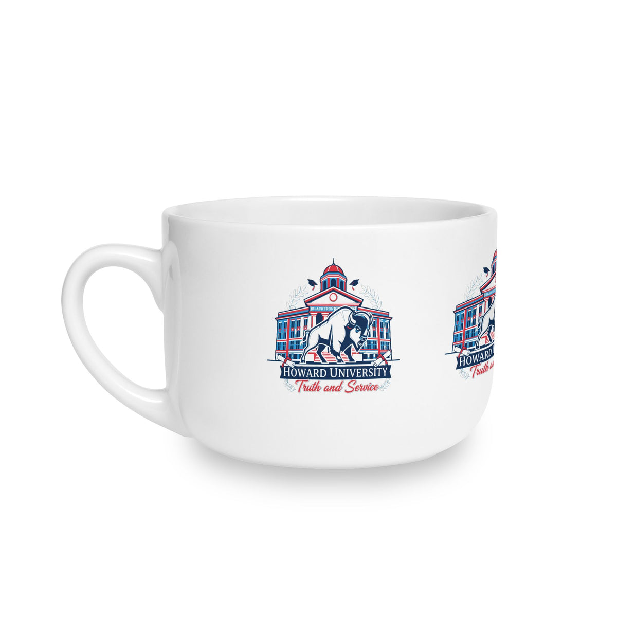 Howard University Legacy Latte Mug Collection, 25oz