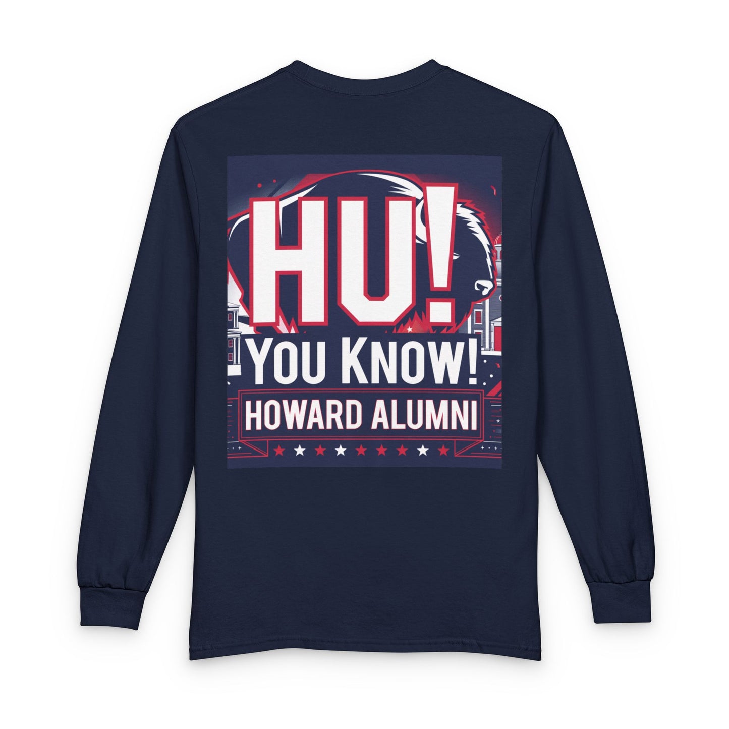 Howard University Heritage Reserve/Unisex Long Sleeve T-Shirt 2