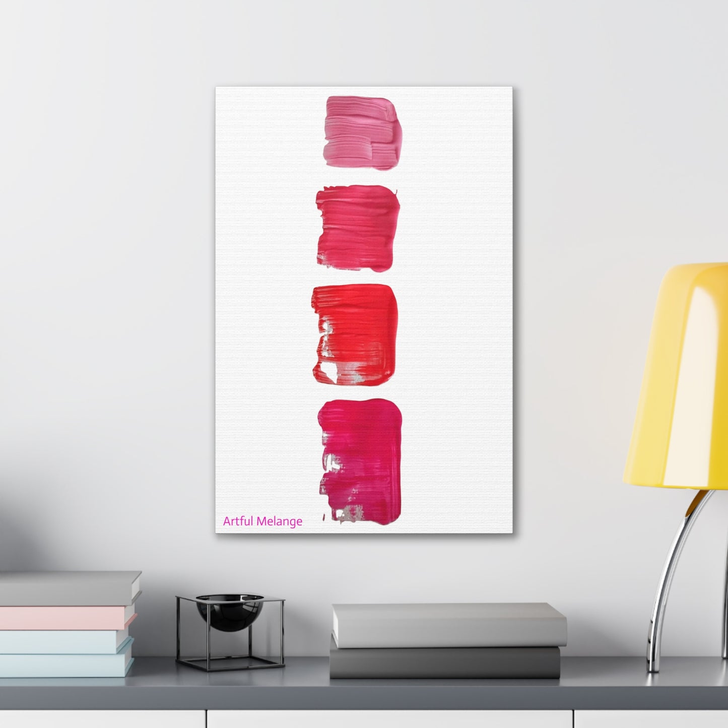 Acrylic Abstract Canvas Print - Richly Textured Artistry