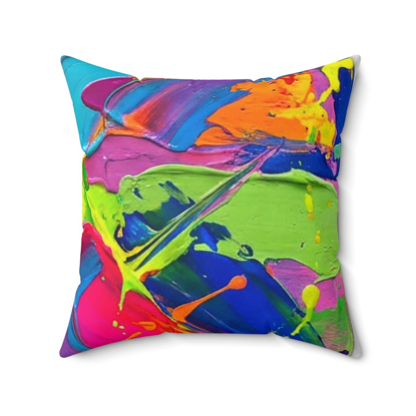 Artistic Abstractions: Abstract Acrylic Art Pillows Collection