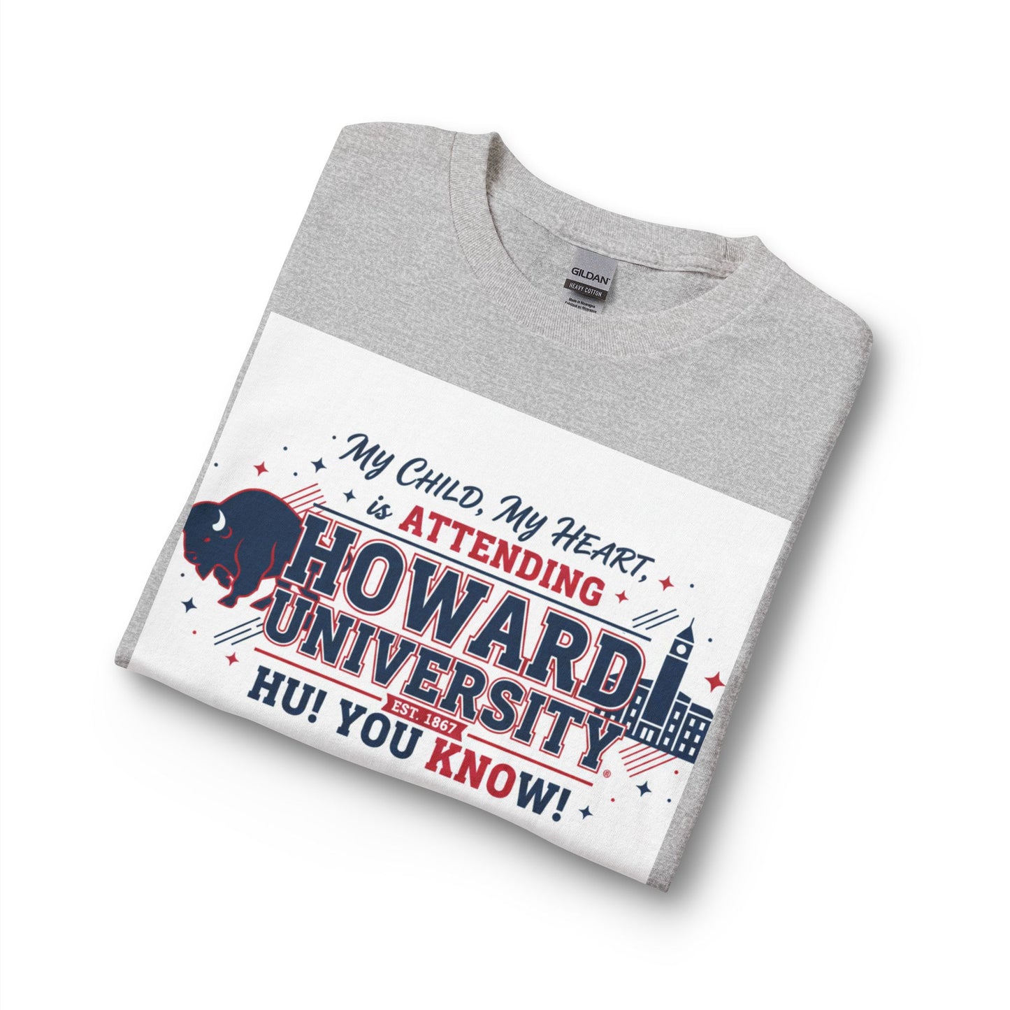Howard University Pride Family Statement/Unisex Long Sleeve T-Shirt 3