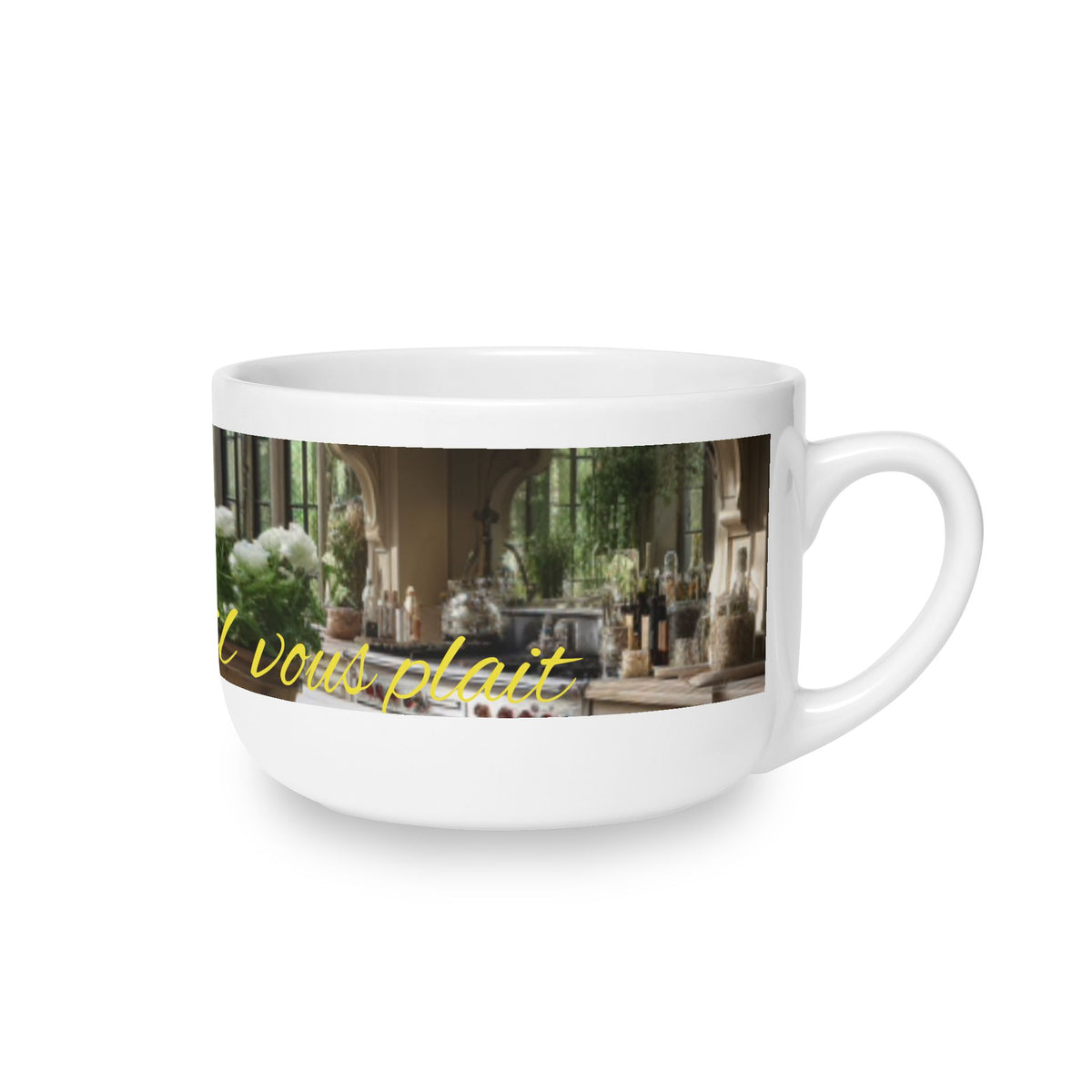 ChromaSoul™ Abstract Latte Mug Collection, 25oz