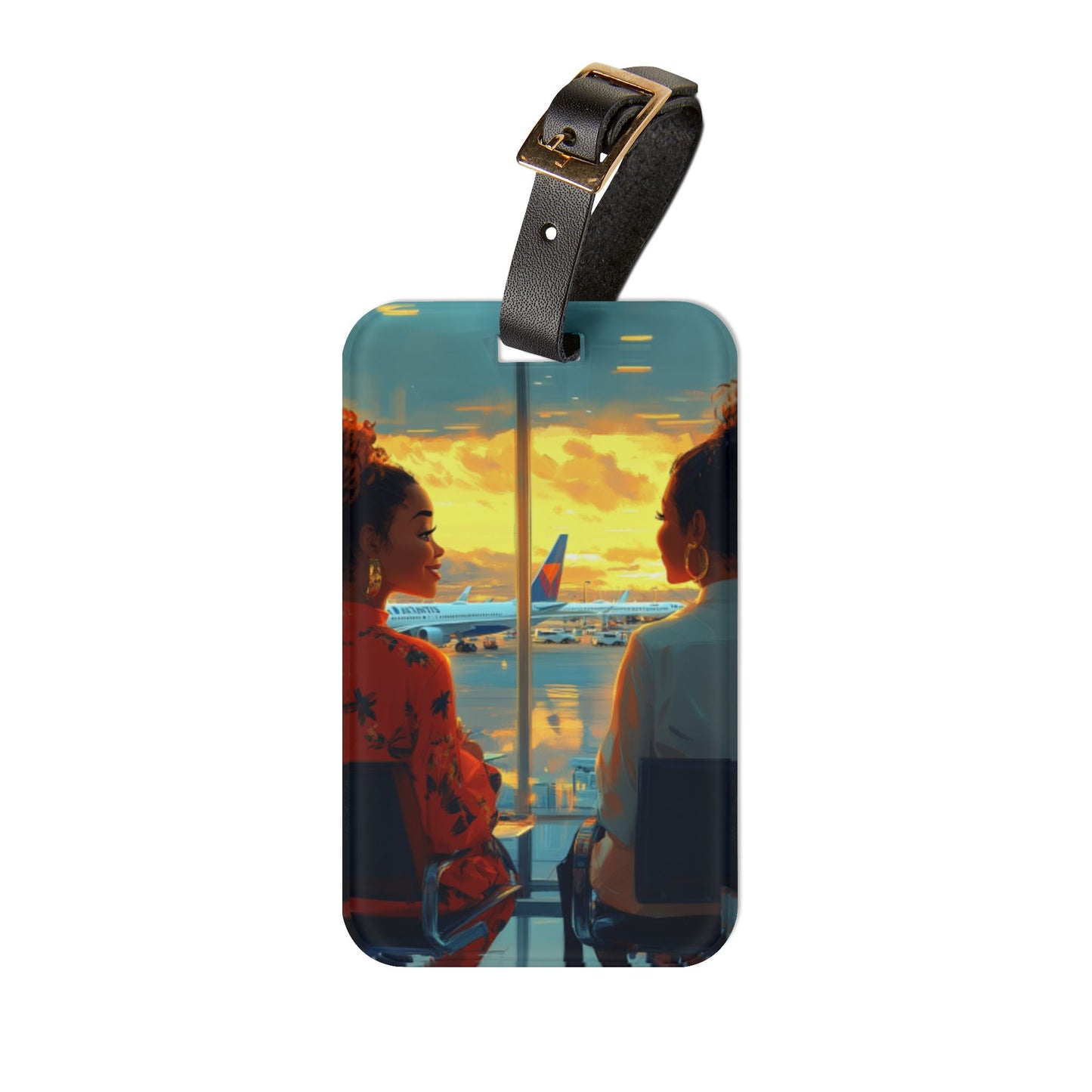 Art Voyage Sisters That Travel Luggage Tag Collection