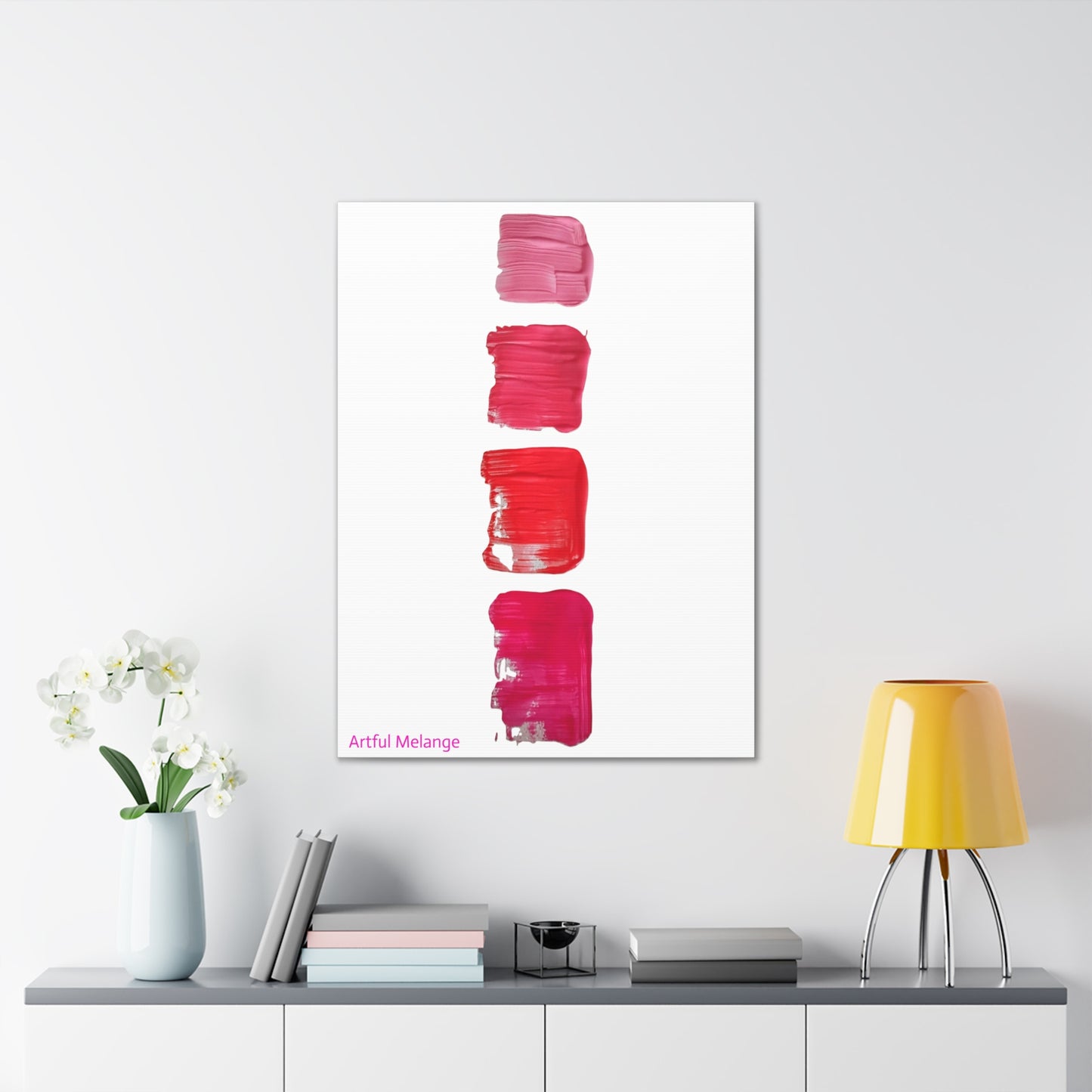 Acrylic Abstract Canvas Print - Richly Textured Artistry