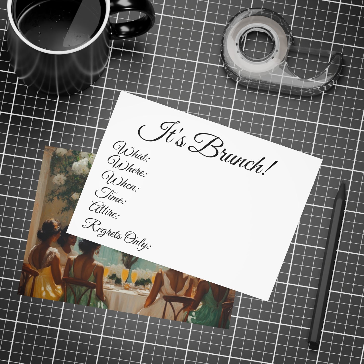 Brunch and Bliss  Invitation Bundles (envelopes included)