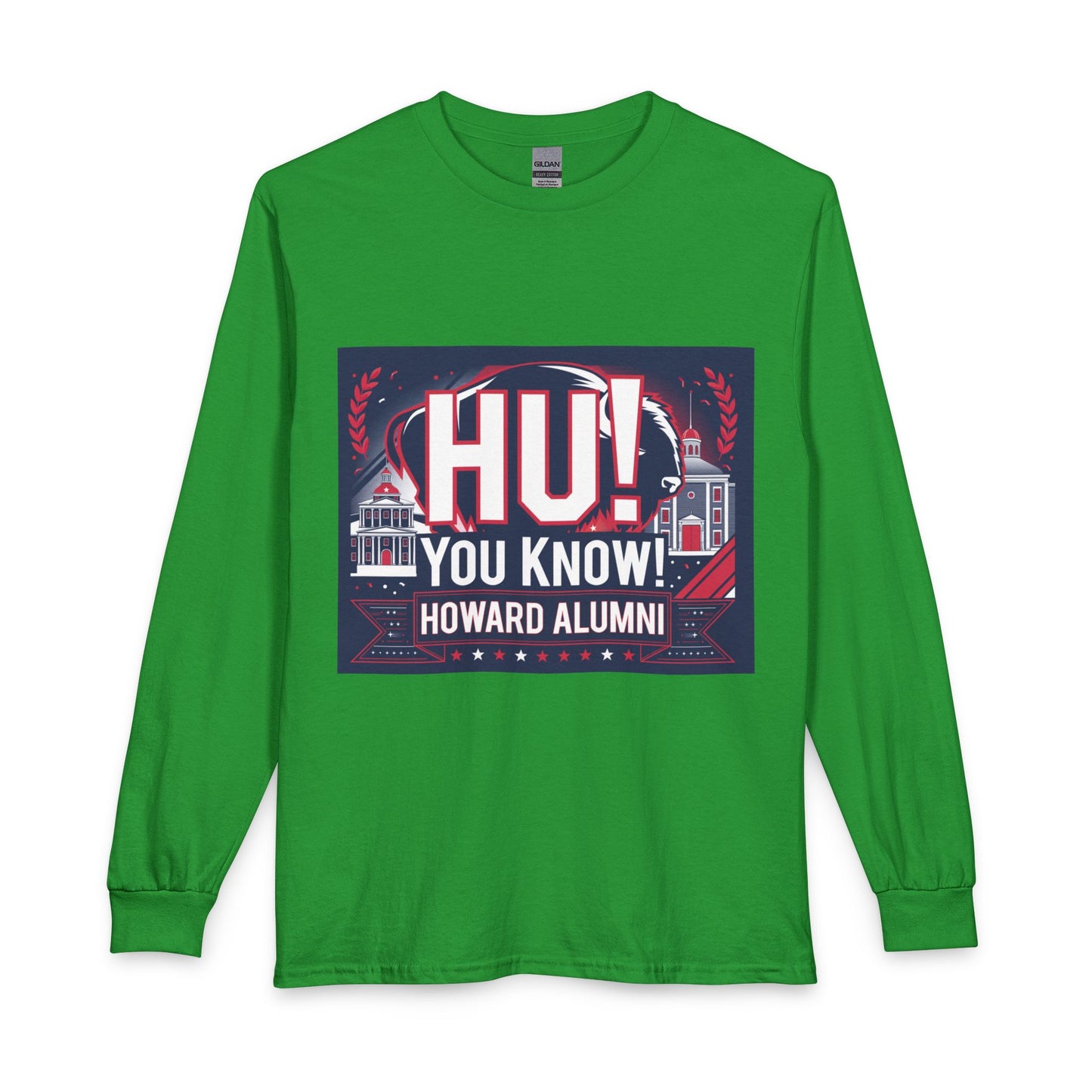 Howard University Heritage Reserve/Unisex Long Sleeve T-Shirt 3
