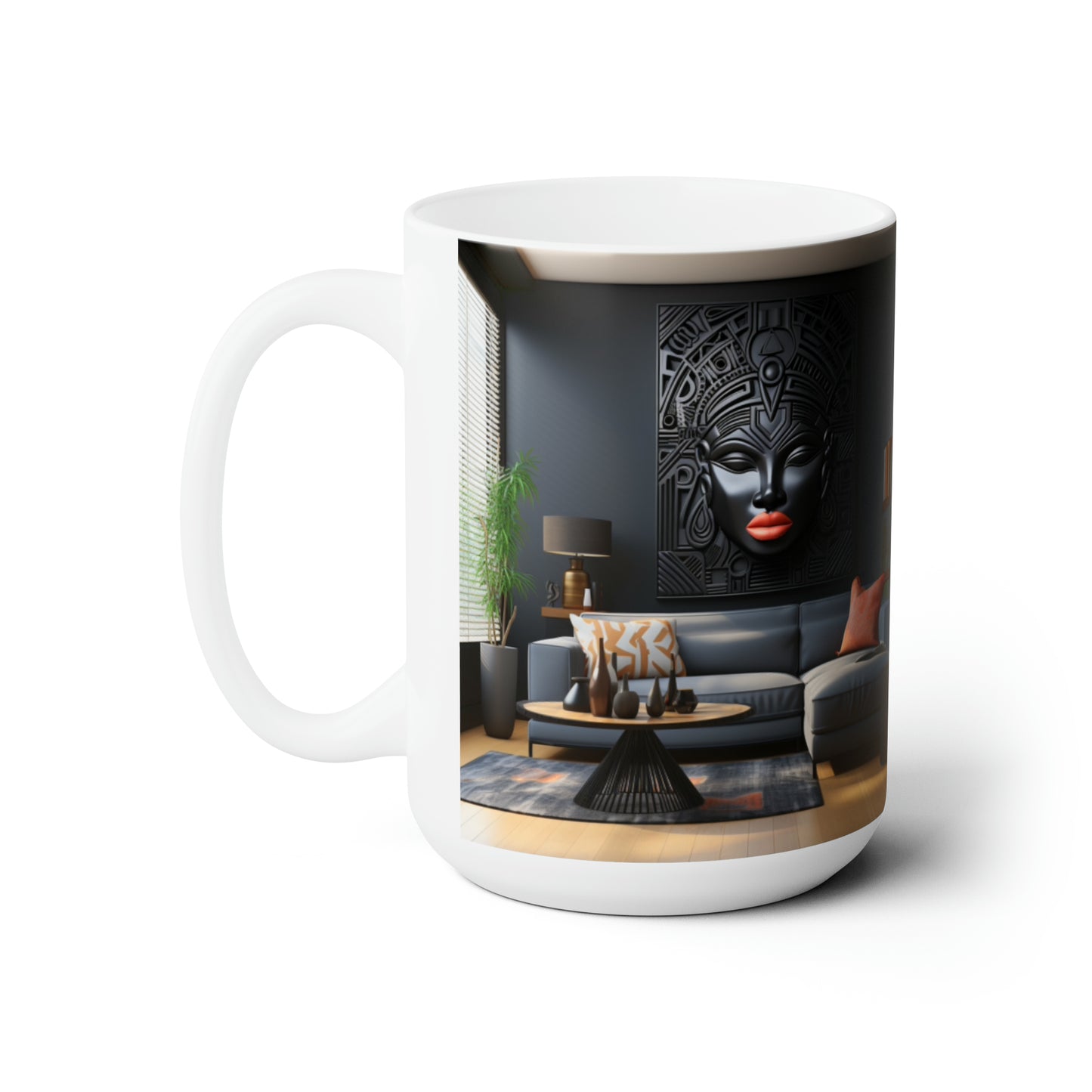 Melanin Magic Ceramic Mug 15oz