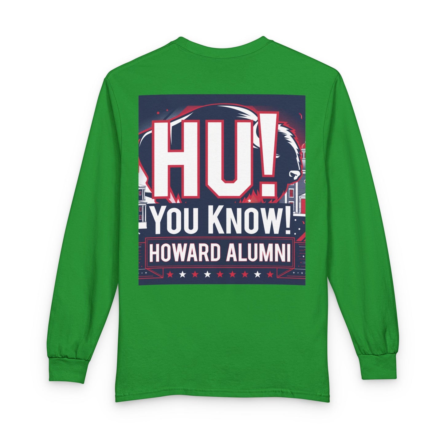 Howard University Heritage Reserve/Unisex Long Sleeve T-Shirt 2