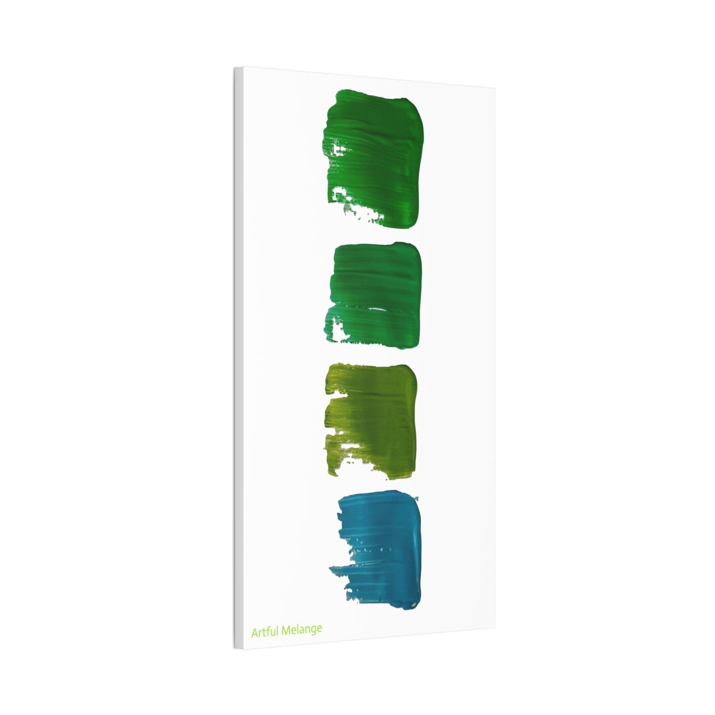 Acrylic Abstract Canvas Print - Richly Textured Artistry