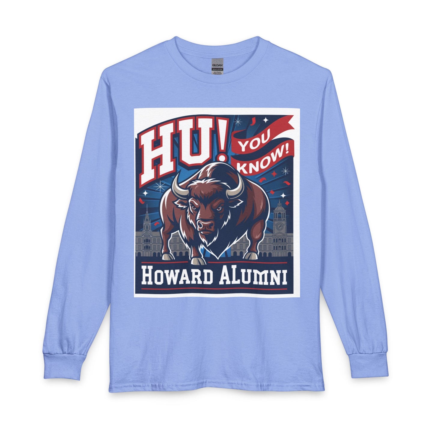 Howard University Heritage Reserve/Unisex Long Sleeve T-Shirt 5