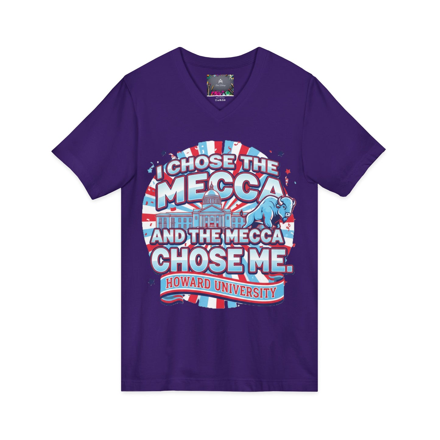 I Chose the Mecca and the Mecca Chose Me Unisex T-Shirt/A bold Howard-inspired statement tee for those who proudly embrace the Mecca.