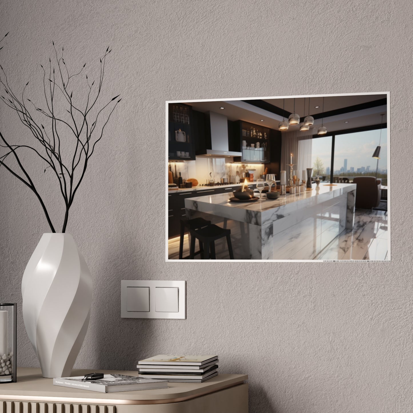 Exquisite Modern Kitchen Poster