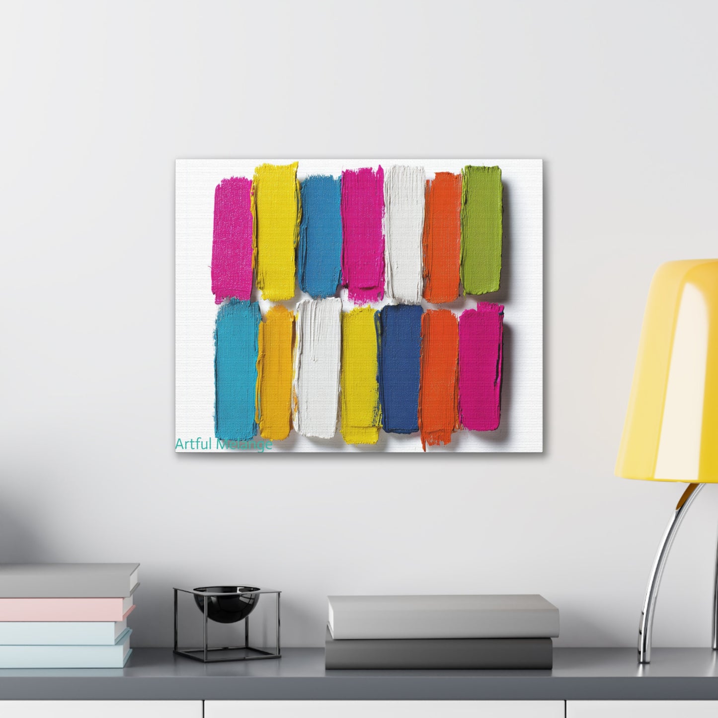 Acrylic Abstract Canvas Print - Richly Textured Artistry