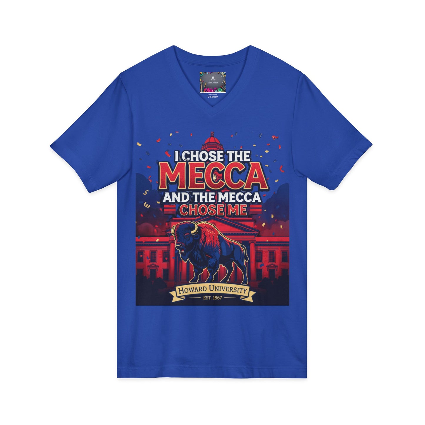I Chose the Mecca and the Mecca Chose Me Unisex T-Shirt 5/A bold Howard-inspired statement tee for those who proudly embrace the Mecca.