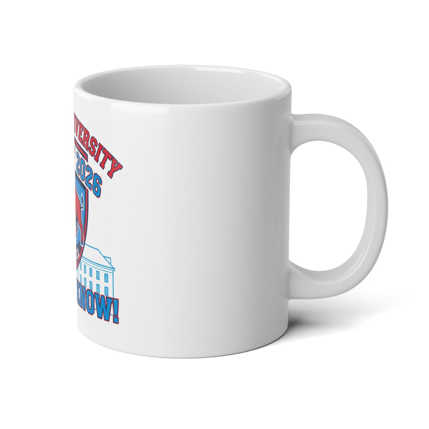 Howard University Class of 2026 Mug – The Mecca Bison Pride,Jumbo Mug 2, 20oz