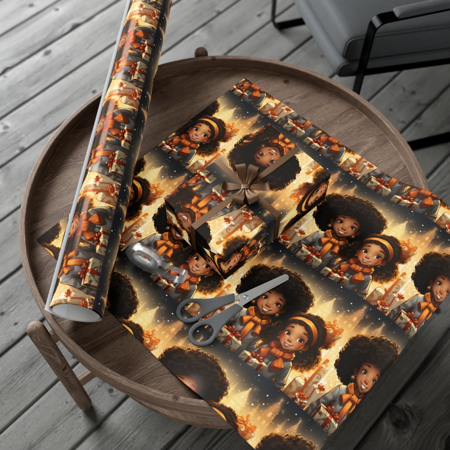 Harmony Holidays Wrapping Paper Sheet