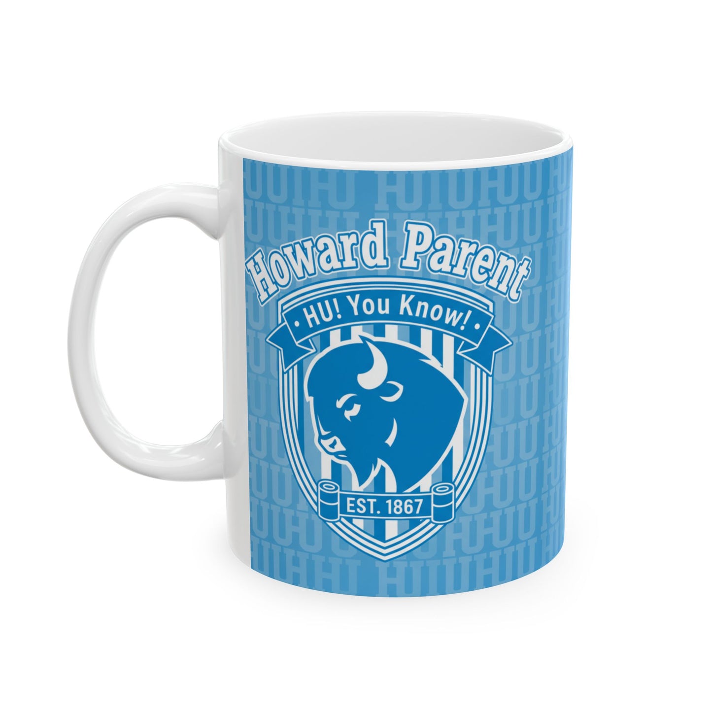 HU Parent Mug Collection  Proud, Connected, Bison Strong /Ceramic Mug, (11oz, 15oz) 4