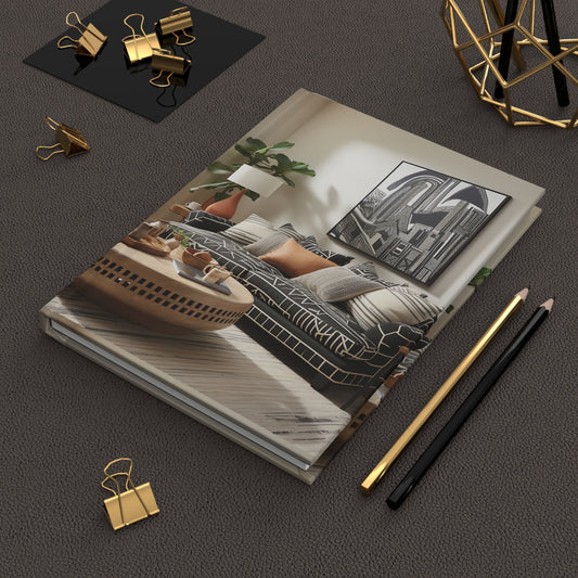 Essence of African Mud Cloth Hardcover Journal
