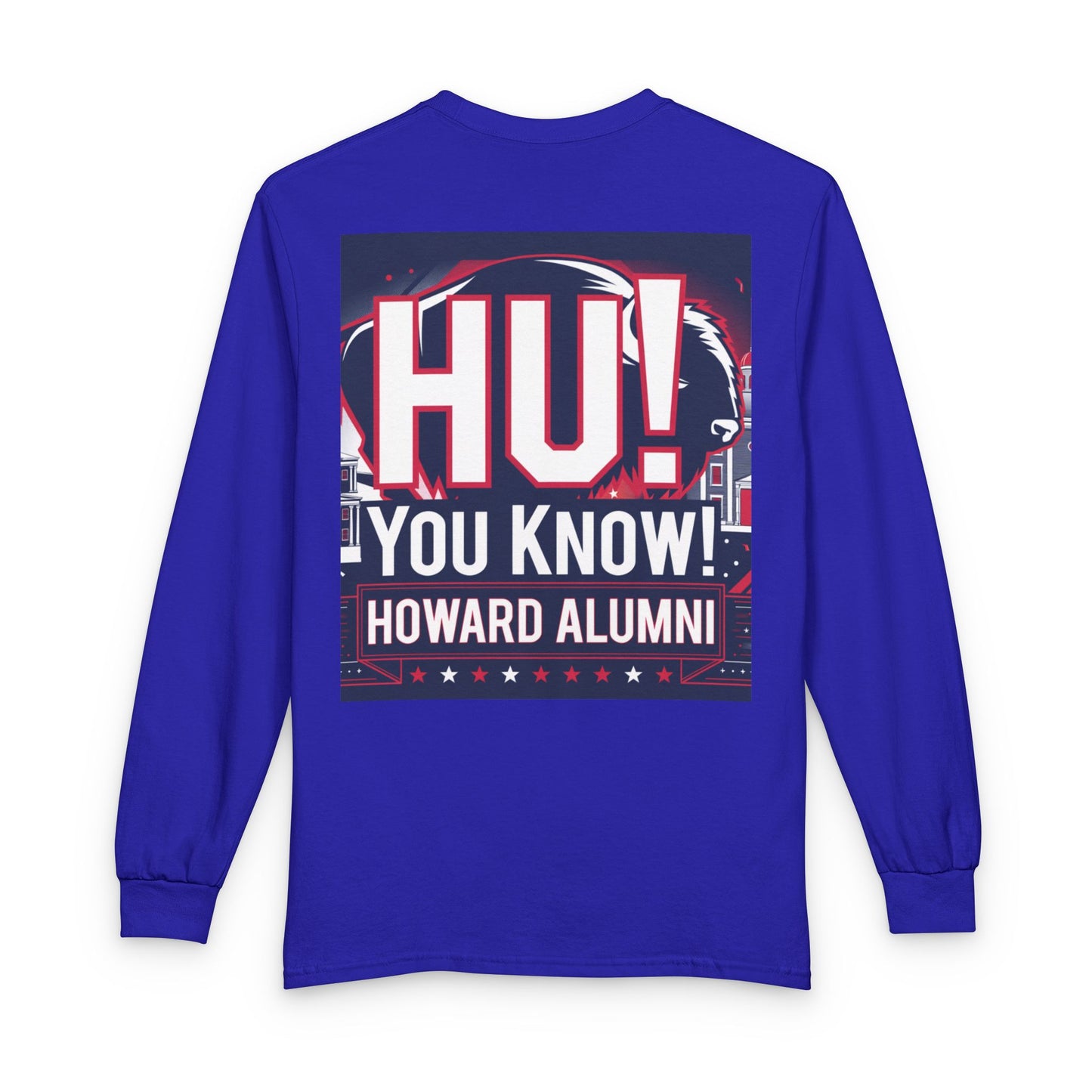 Howard University Heritage Reserve/Unisex Long Sleeve T-Shirt 2