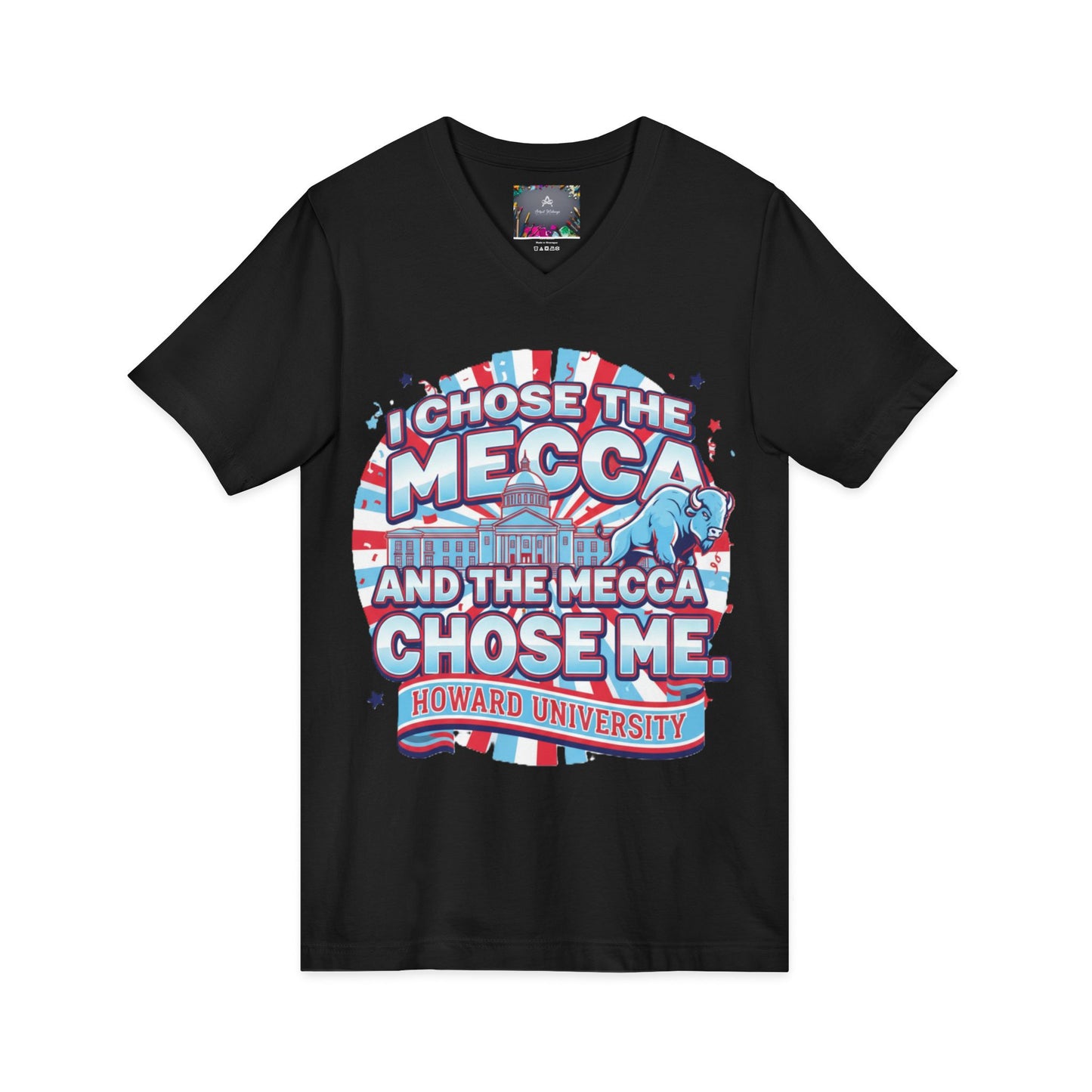 I Chose the Mecca and the Mecca Chose Me Unisex T-Shirt/A bold Howard-inspired statement tee for those who proudly embrace the Mecca.