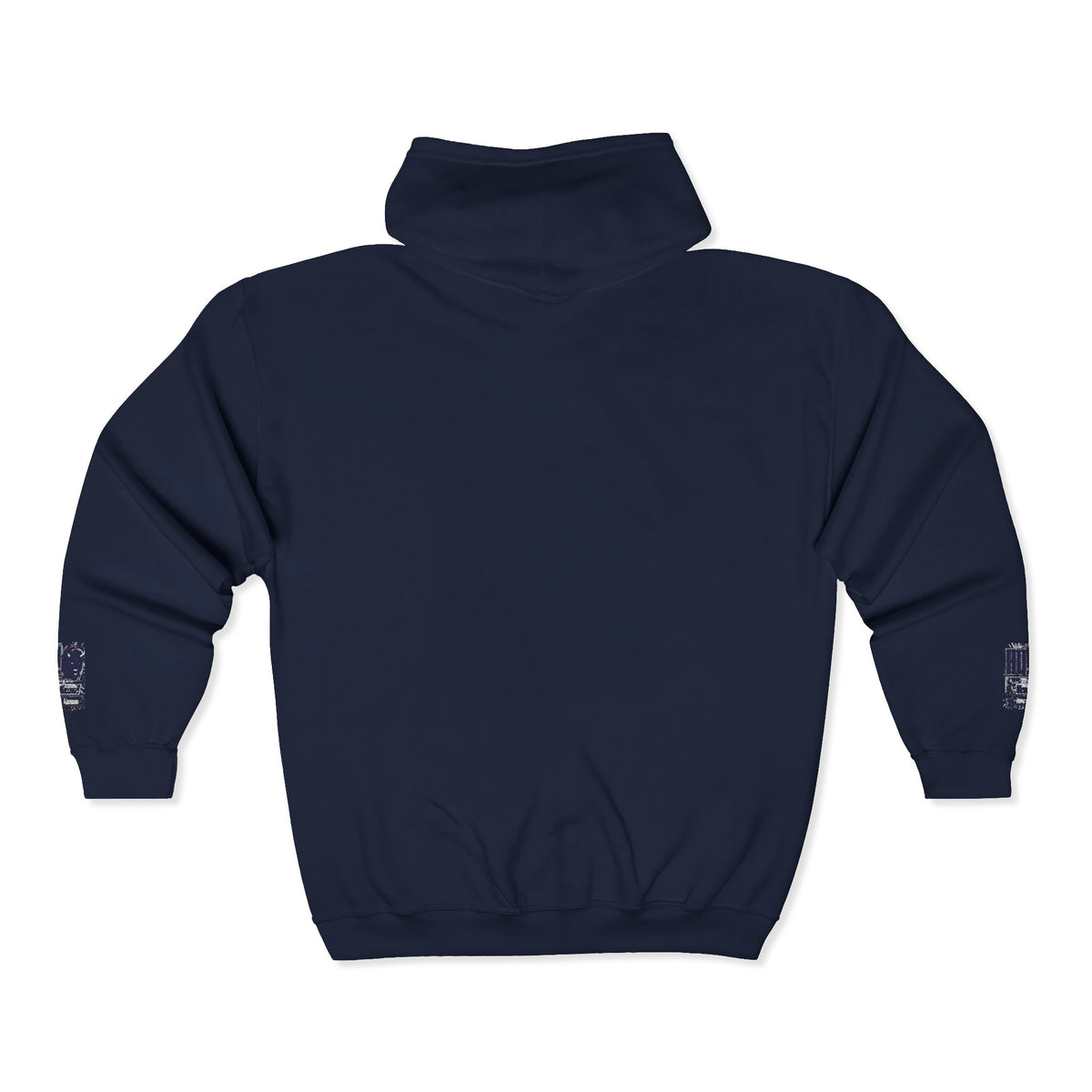 Bison Heritage Embroidered Collection: Full-Zip Sweatshirt | Howard-Inspired HBCU Collegiate Jacket