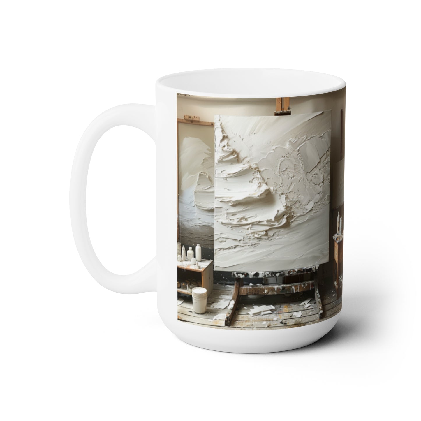 Artsy Abstract Ceramic Mug 15oz