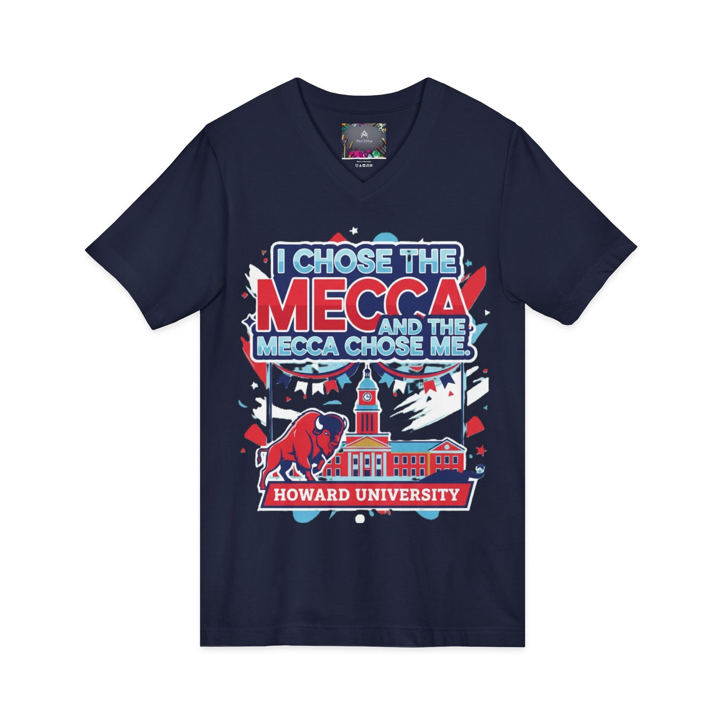 I Chose the Mecca and the Mecca Chose Me Unisex T-Shirt/A bold Howard-inspired statement tee for those who proudly embrace the Mecca.