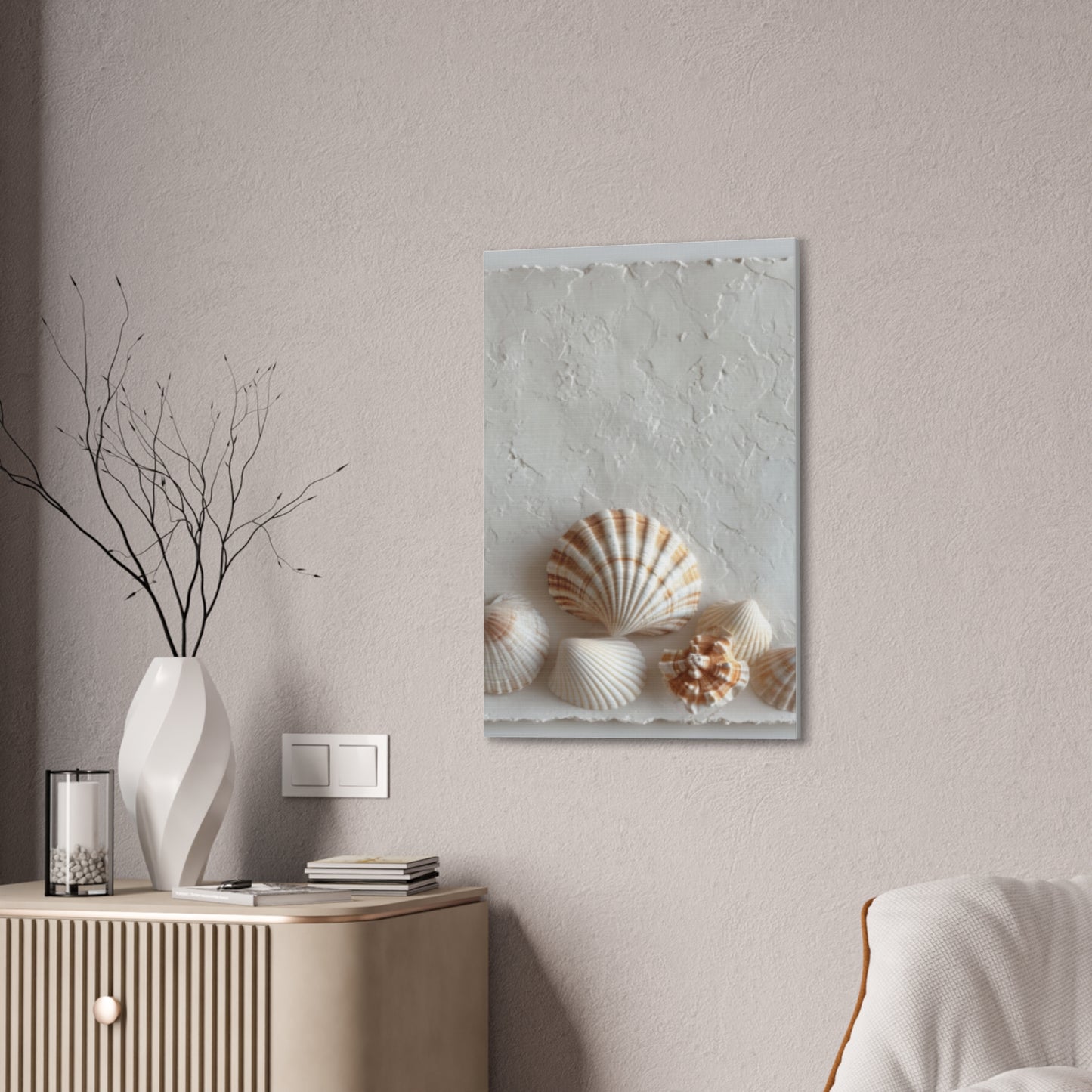 Seashell Serenity Canvas Print
