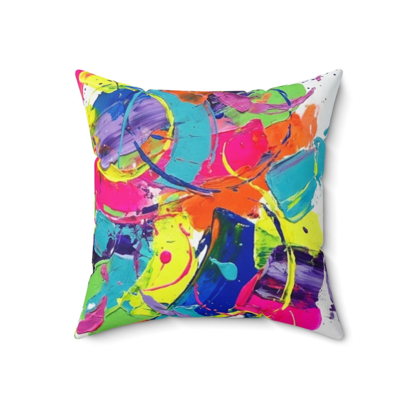 Artistic Abstractions: Abstract Acrylic Art Pillows Collection