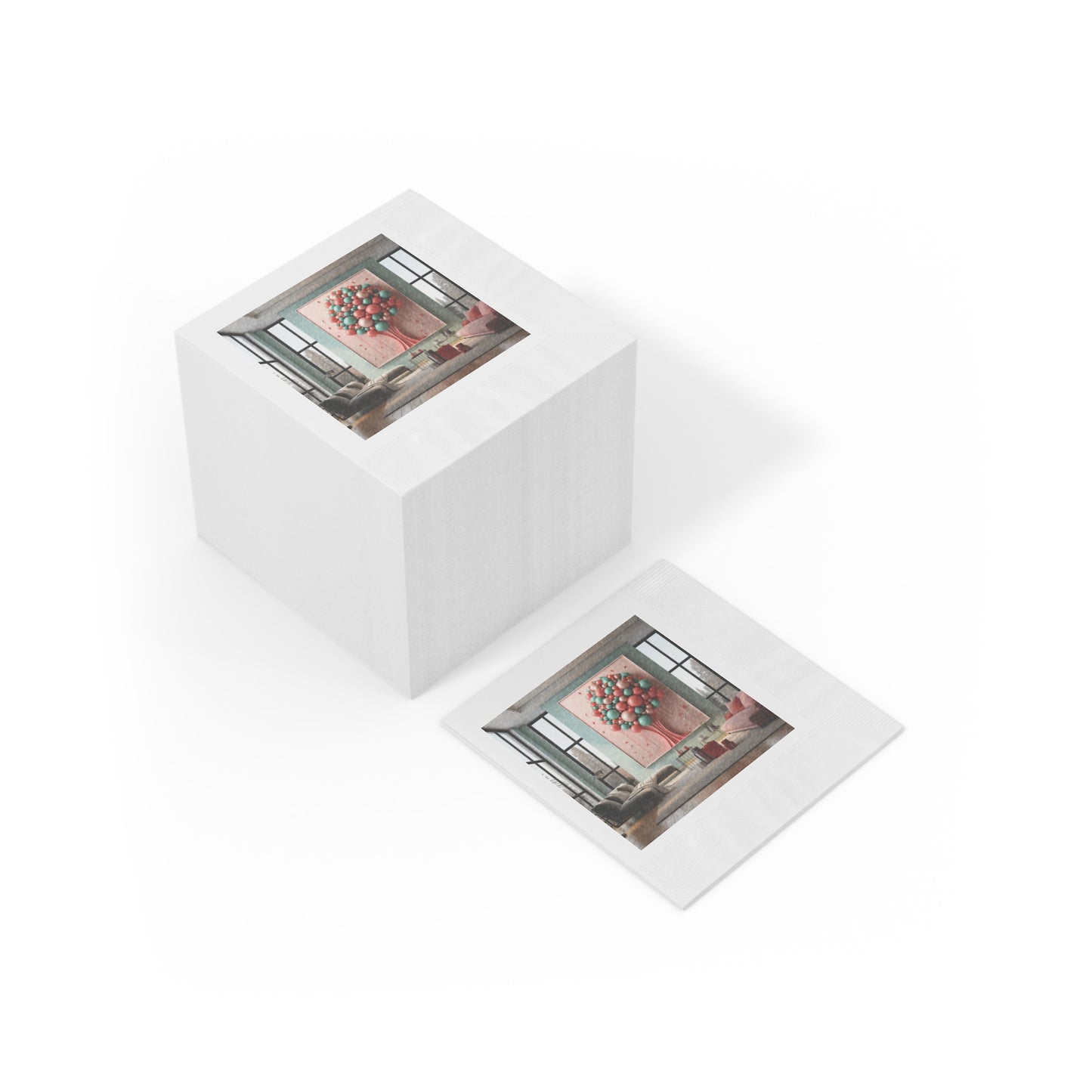 Dynamic Holiday Napkins for Sophisticated Living Spaces