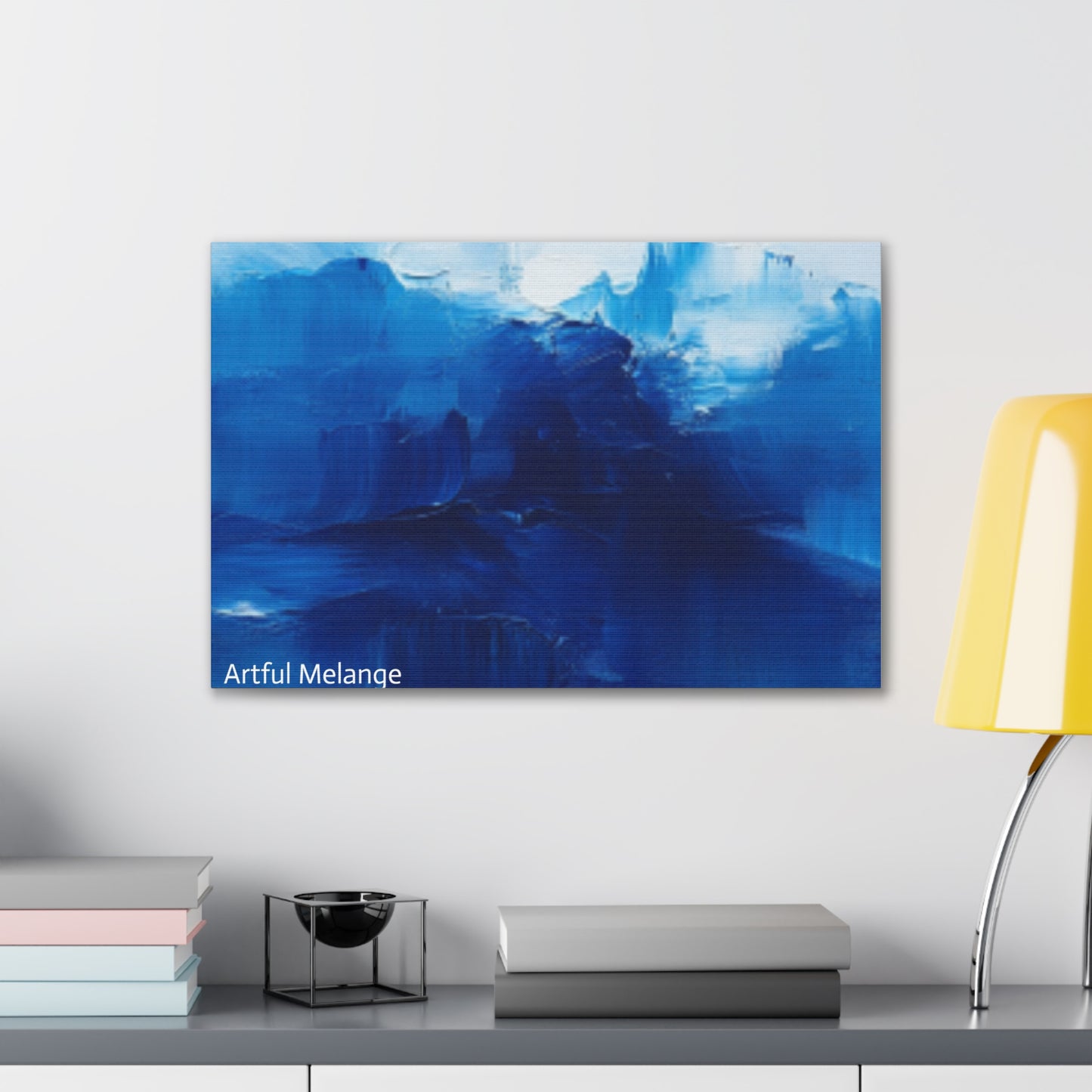 Acrylic Abstract Canvas Print - Richly Textured Artistry