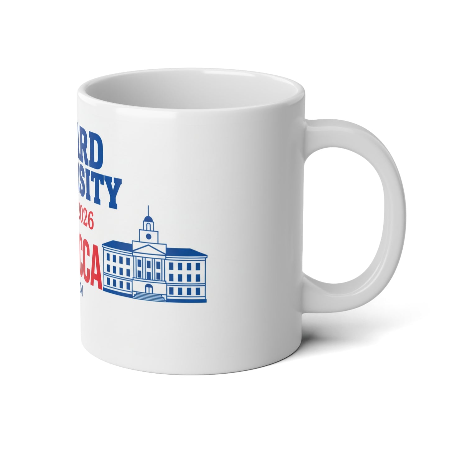 Howard University Class of 2026 Mug – The Mecca Bison Pride,Jumbo Mug 3, 20oz