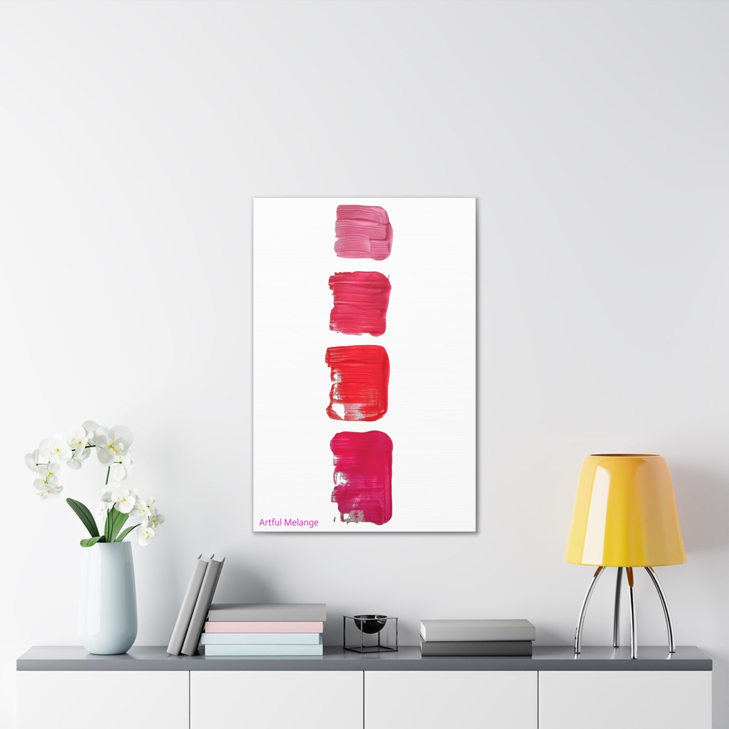 Acrylic Abstract Canvas Print - Richly Textured Artistry